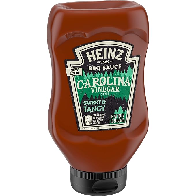 Heinz Carolina Vinegar Style Tangy BBQ Sauce (18.6 oz Bottle)