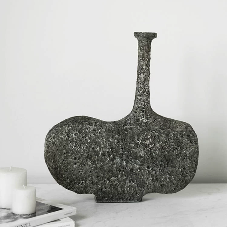 Modern Minimalist Antique Stone Teapot Ornament