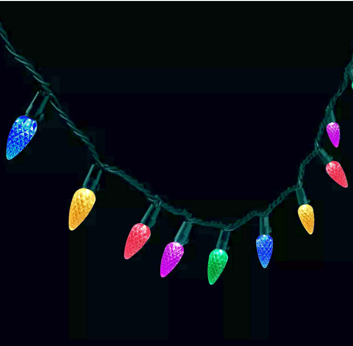 Celebrations LED C6 Multicolored 300 ct String Christmas Lights 74.5 ft.💝(LAST DAY CLEARANCE SALE 70% OFF)