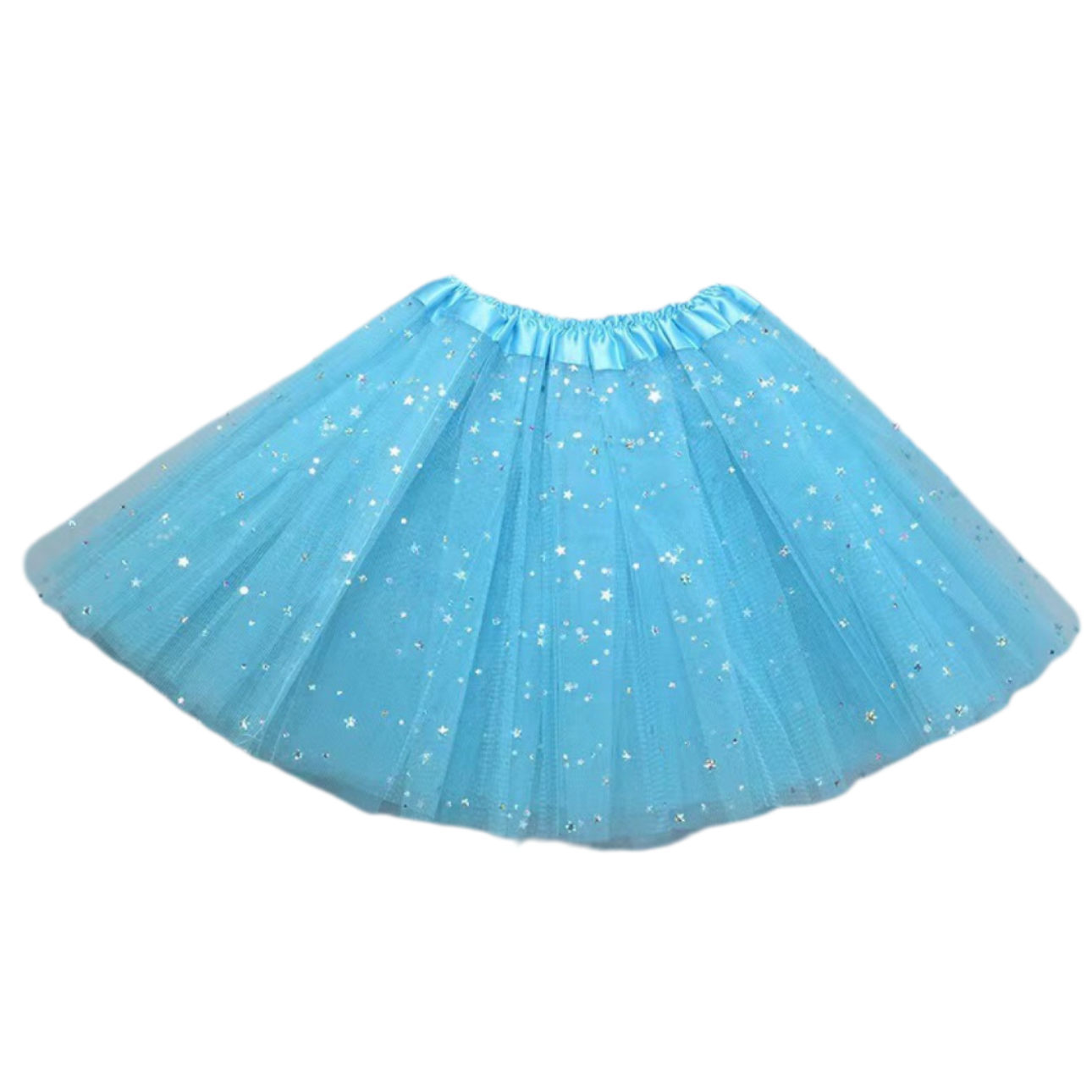 Wholesale Girls' Tutu Skirt – Glitter Star Mesh, Lace Ballet Party Skirt, Performance Wear