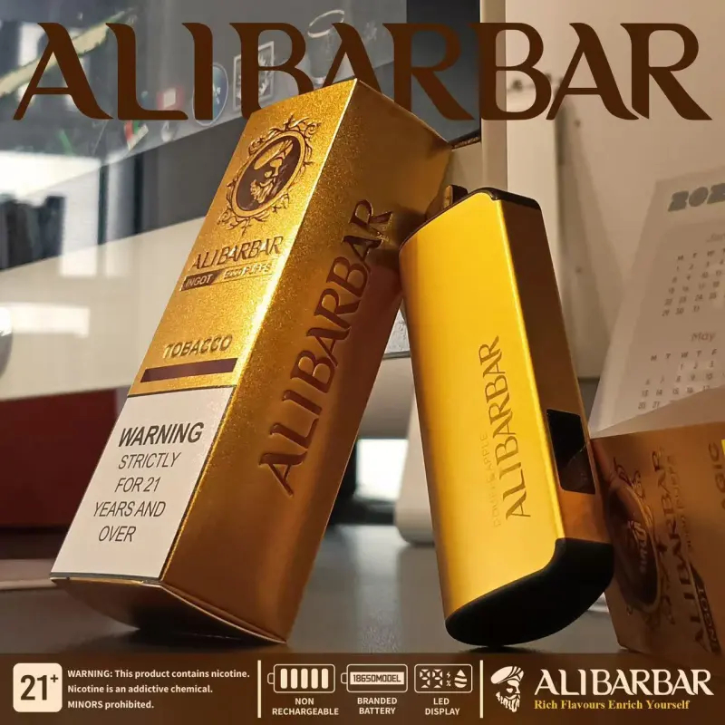 GRAPE ICE-ALIBARBAR INGOT 9000 Puffs