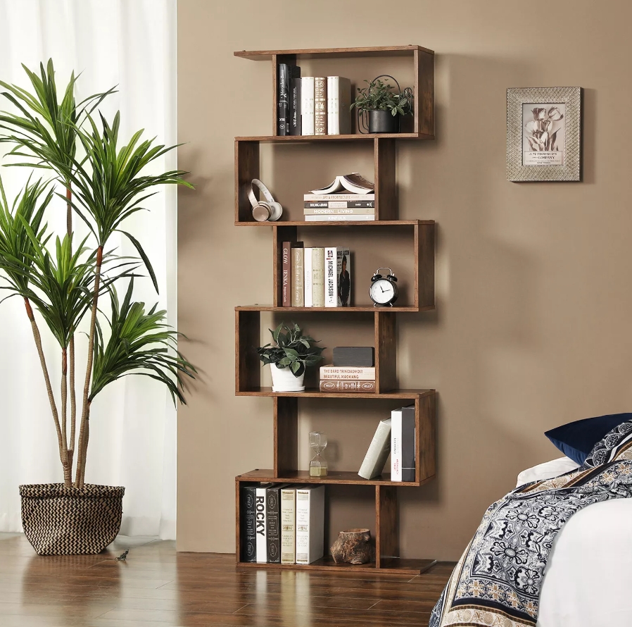 Urban Natural Wood Bookcase