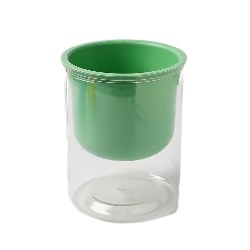 Nordic Minimalist Colored Round Self-Watering Lazy Pot