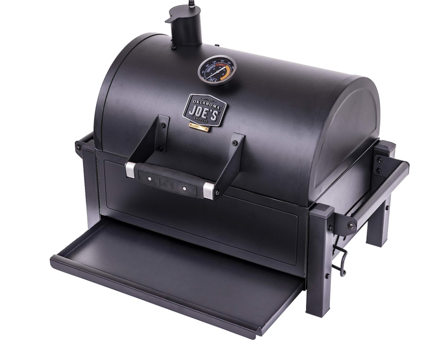 Oklahoma Joeand#039s Rambler Charcoal Portable Grill Black