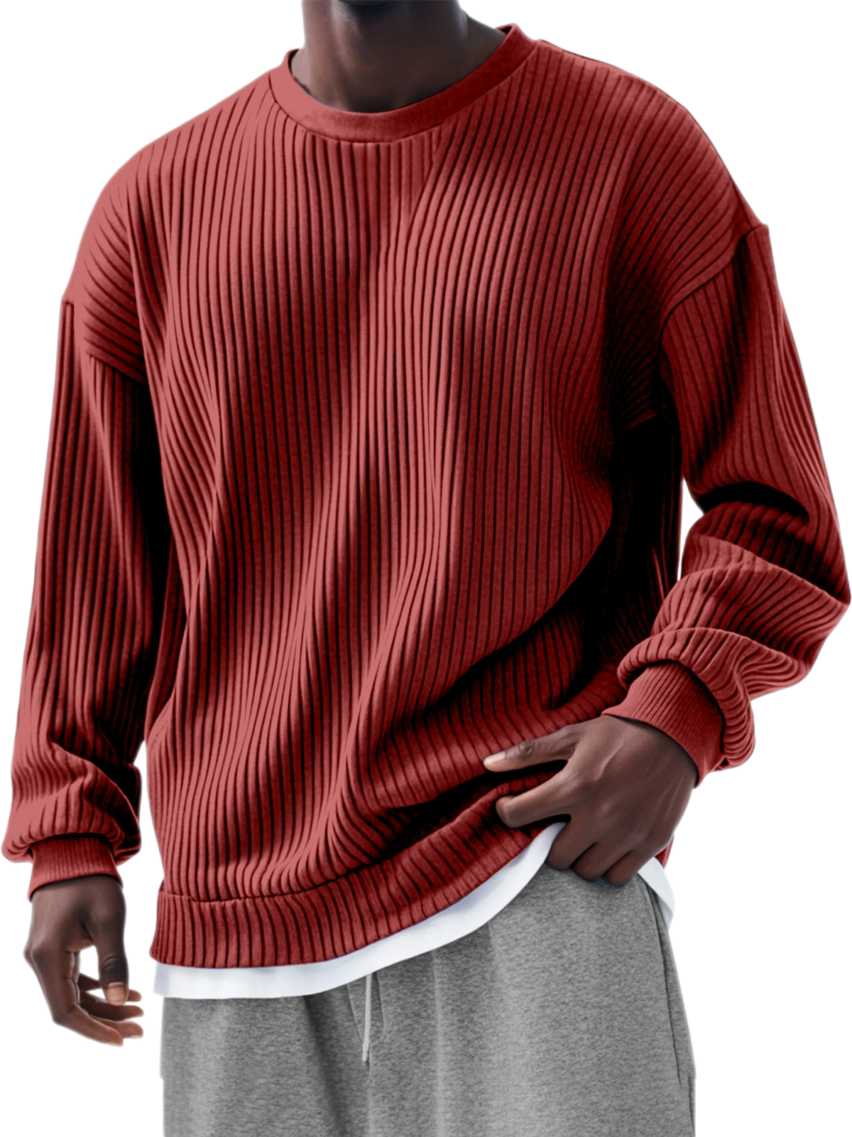 Men's Sweatshirt Casual Long Sleeve Comfortable Pullover