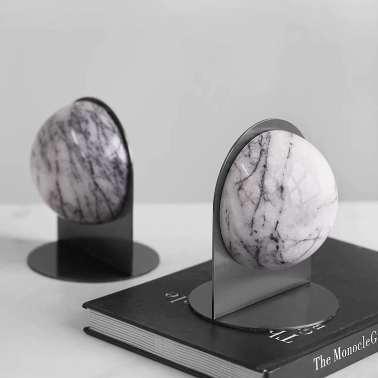 Marble Desk Bookshelf