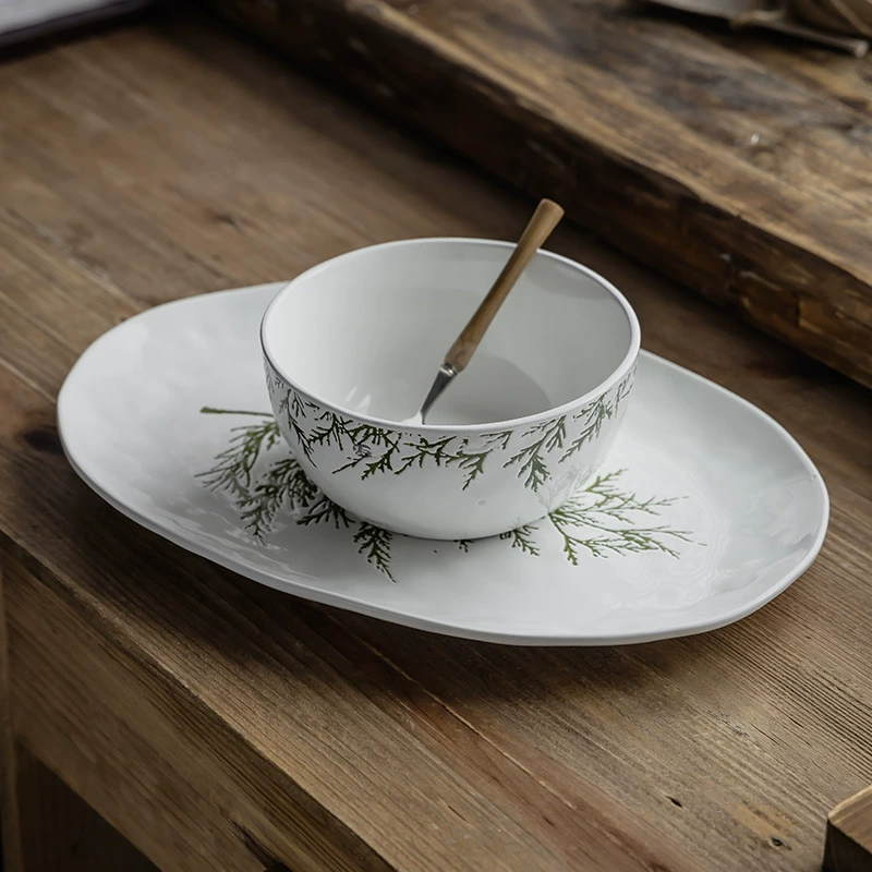 Embossed Ceramic Bowls