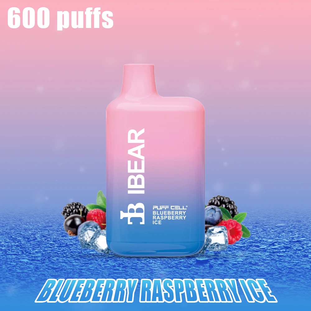 Ibear Bar 600 Puffs Disposable Vape (Nic 2%)