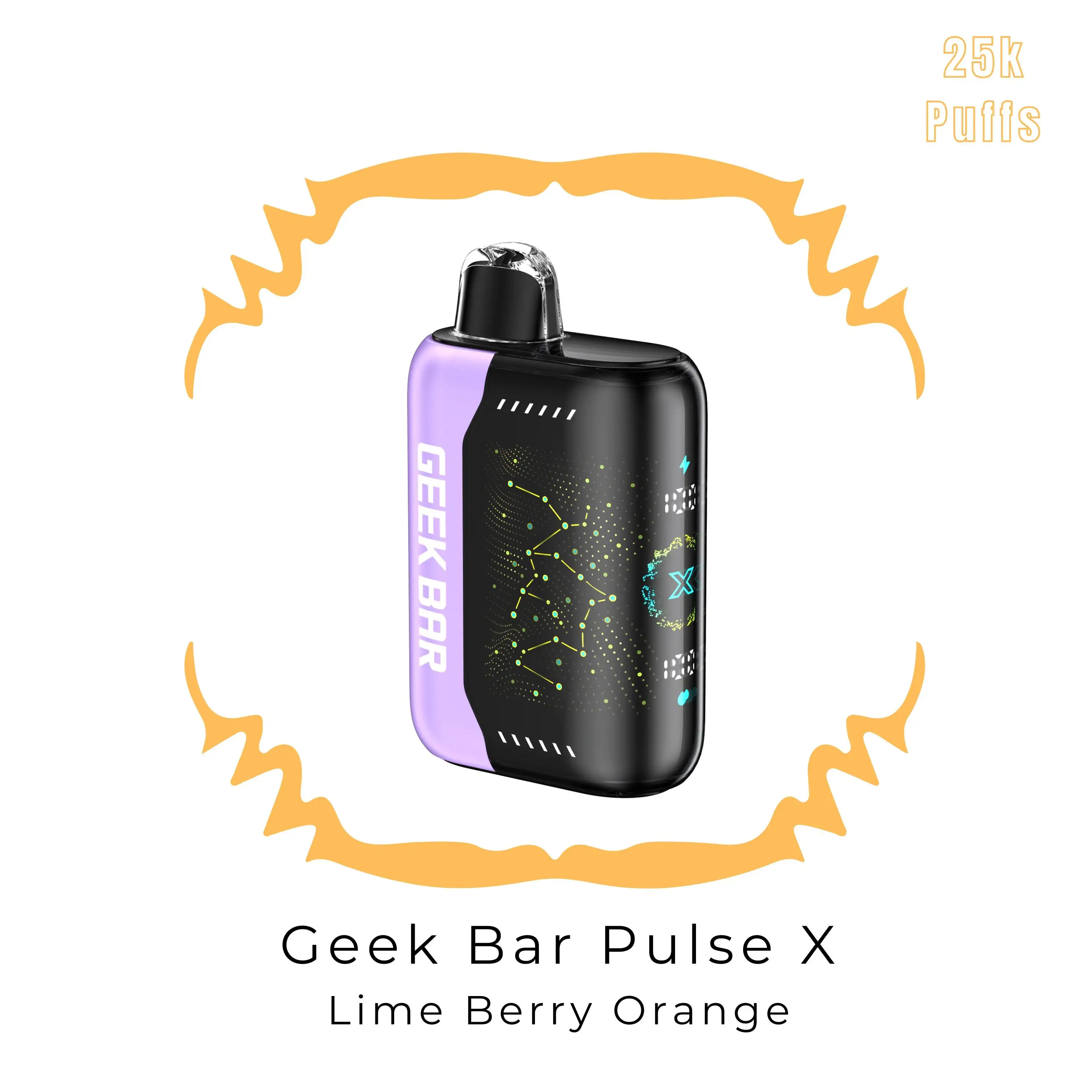 Geek Bar Pulse X 25000 - Lime Berry Orange