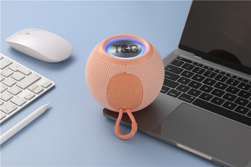 TG337 Fabric Bluetooth Speaker with Deep Bass and Portable Mini Design