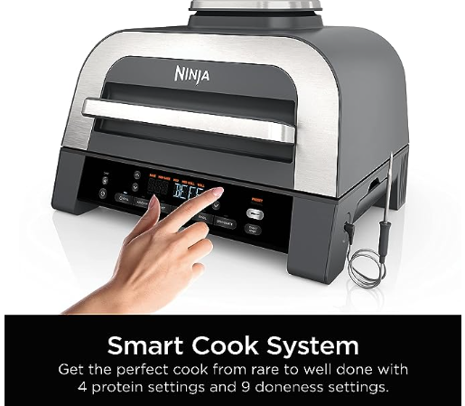 Ninja Foodi DG551 Smart XL 6-in-1 Indoor Grill Air Fryer