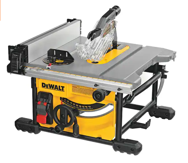 15 Amp Corded 8-1/4 in. Compact Portable Jobsite Tablesaw (Stand Not Included)