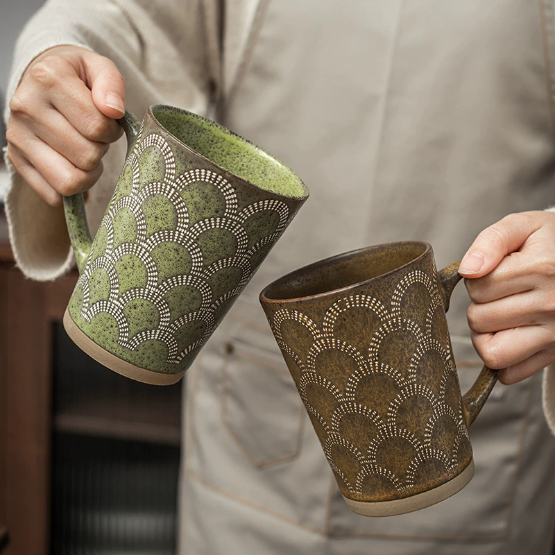 Tall Japanese Ceramic Mug