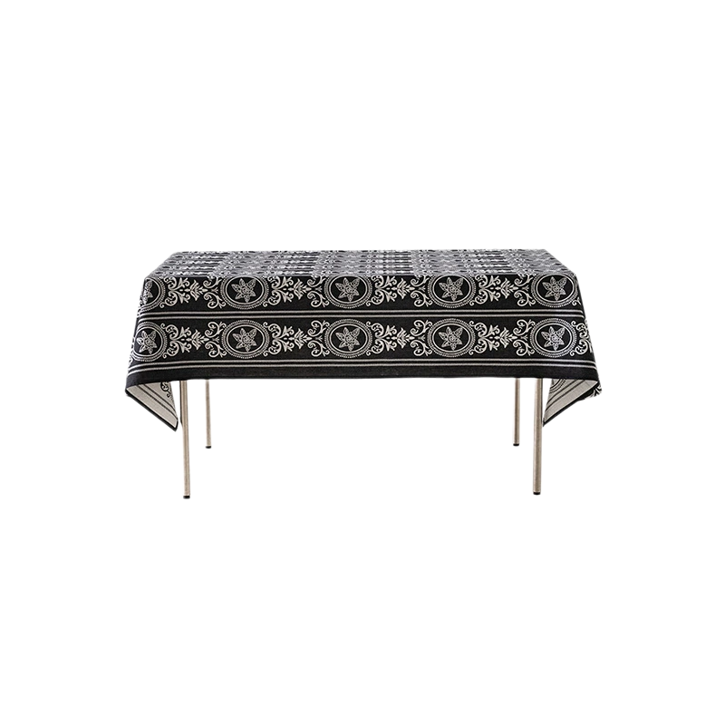 Jacquard Tablecloth – Elegant Tea Table Cover for Coffee & Dining Tables