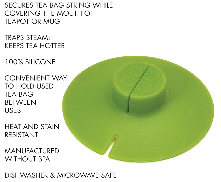 Primula Silicone Tea Bag Buddy Green