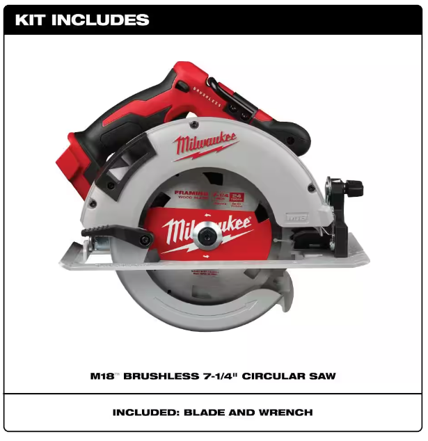 M18 18V Lithium-Ion Brushless Cordless 7-1/4 in. Circular Saw (Tool-Only)