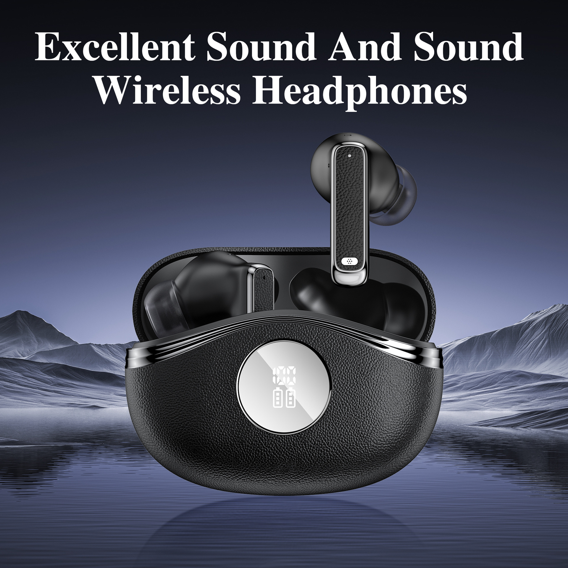 Smart Touch Control Wireless Headphones with 36-Hour Playtime