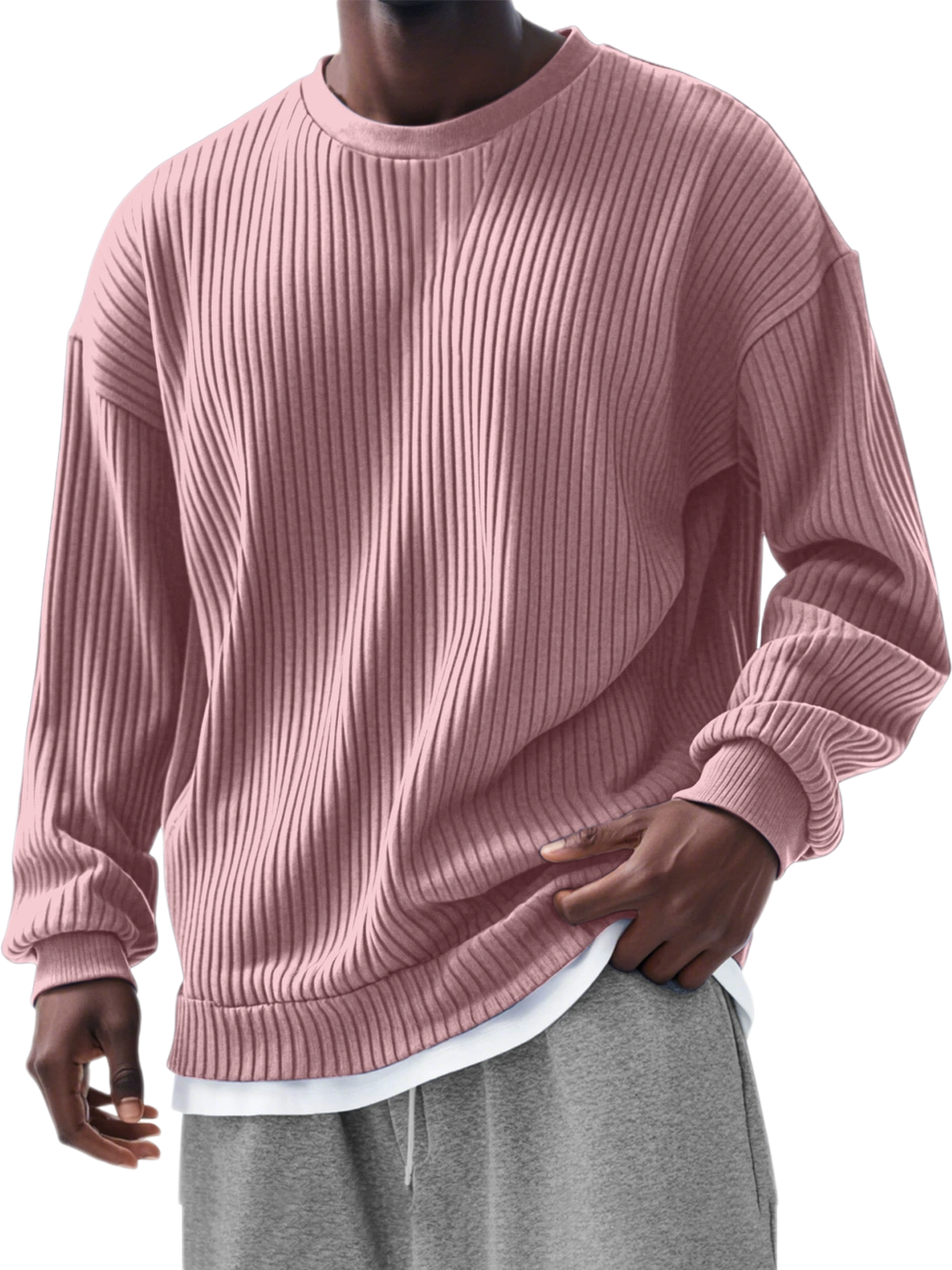 Men's Sweatshirt Casual Long Sleeve Comfortable Pullover