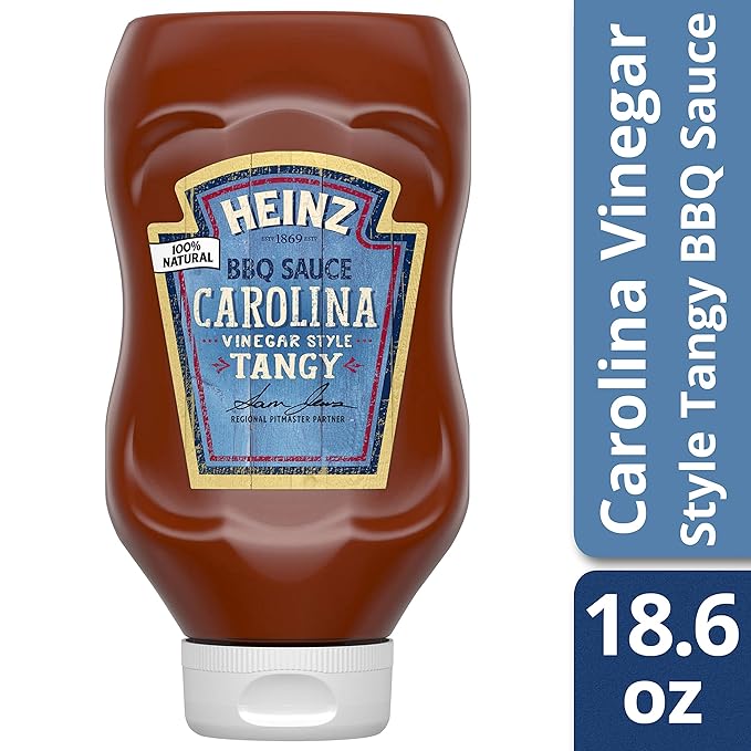 Heinz Carolina Vinegar Style Tangy BBQ Sauce (18.6 oz Bottle)