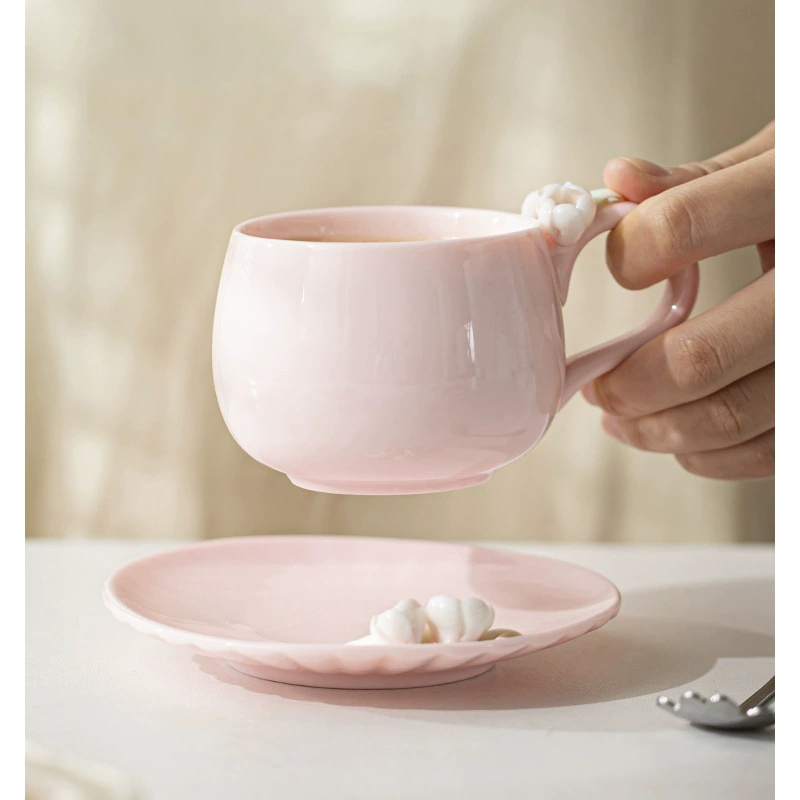 High-Quality Ceramic Mug Elegant Gift Cup