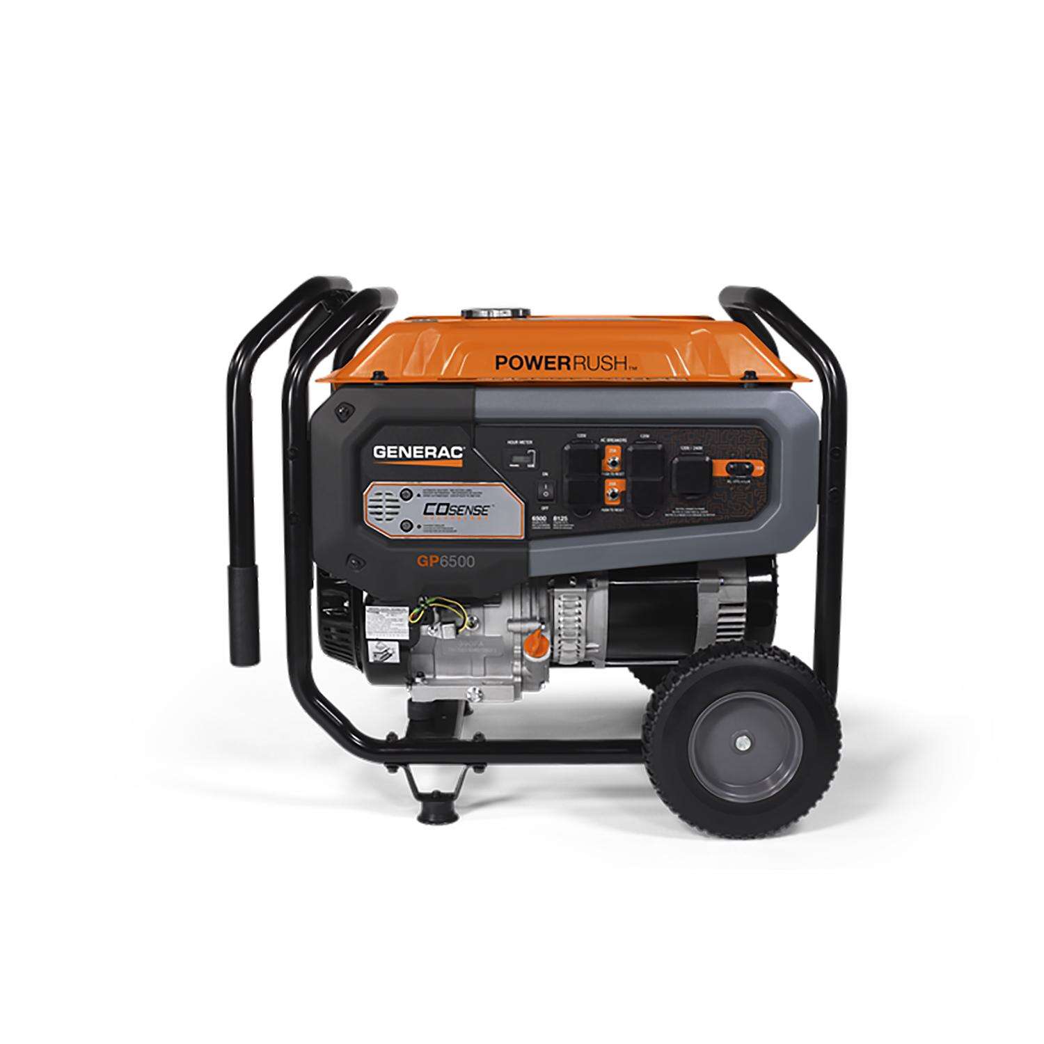 Generac GP Series 6500 W 120/240 V Gasoline Portable Generator