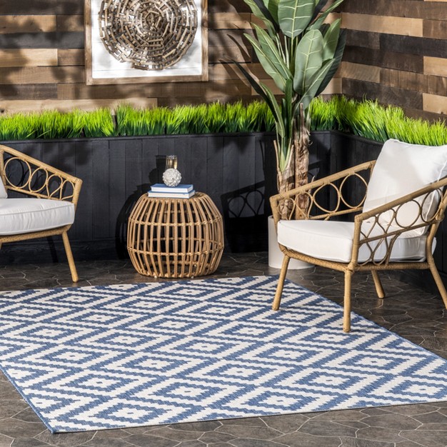 Nuloom Marybelle Diamond Trellis Indoor outdoor Patio Area Rug