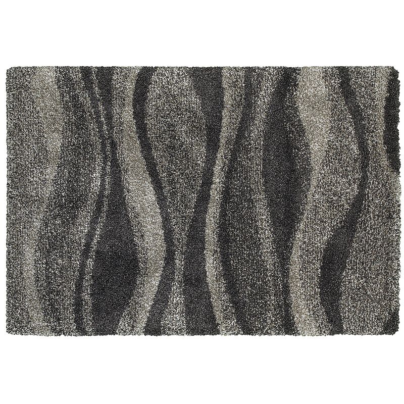 StyleHaven Hillcrest Shadow Waves Shag Rug