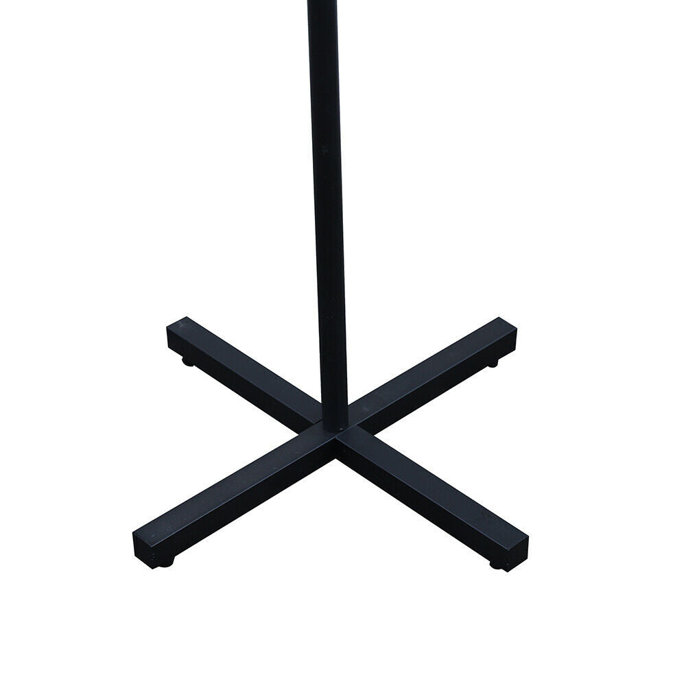 Miumaeov 7-Hook Coat Rack Stand Modern Metal Tree Hat Bag Hanger Home