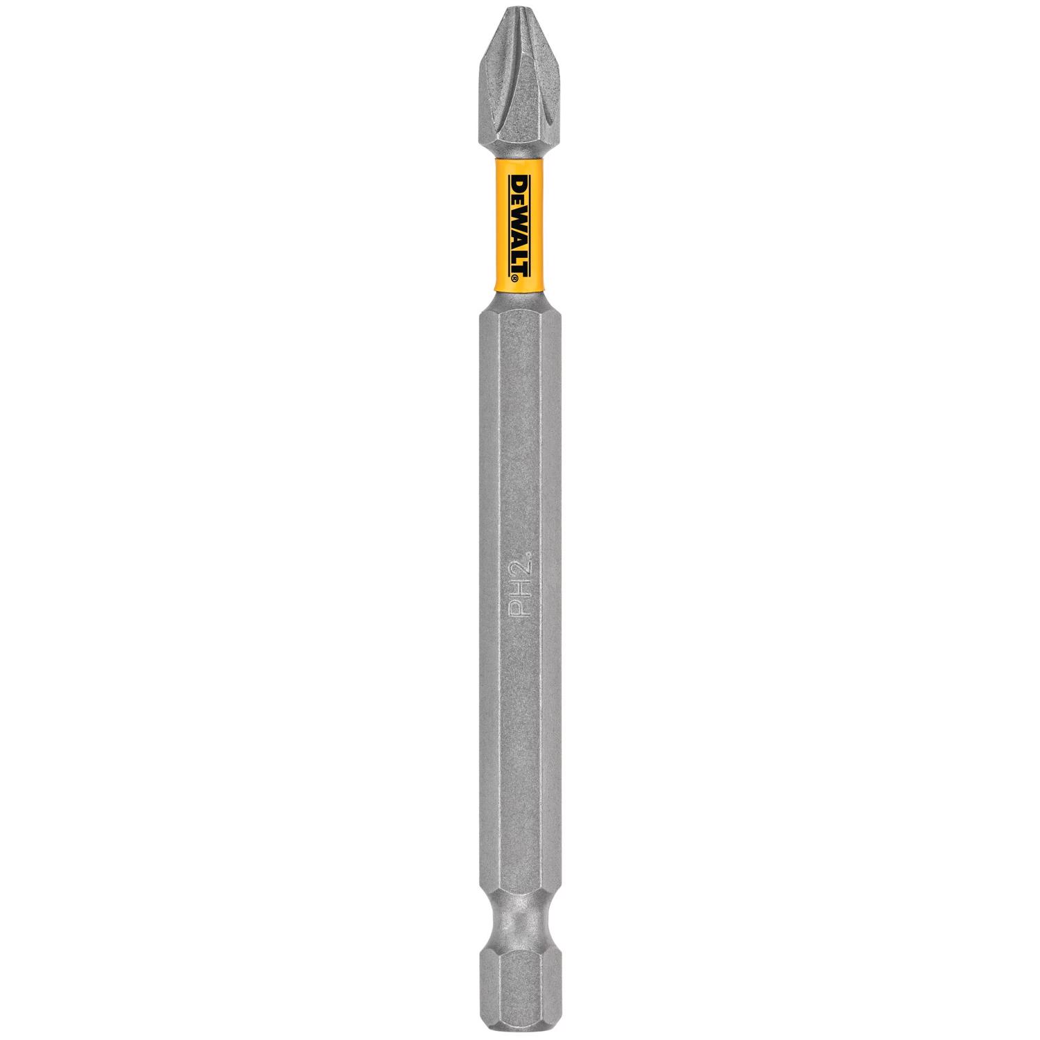 DW Max Fit Phillips #2 X 3.5 in. L Screwdriver Bit Steel 1 pk