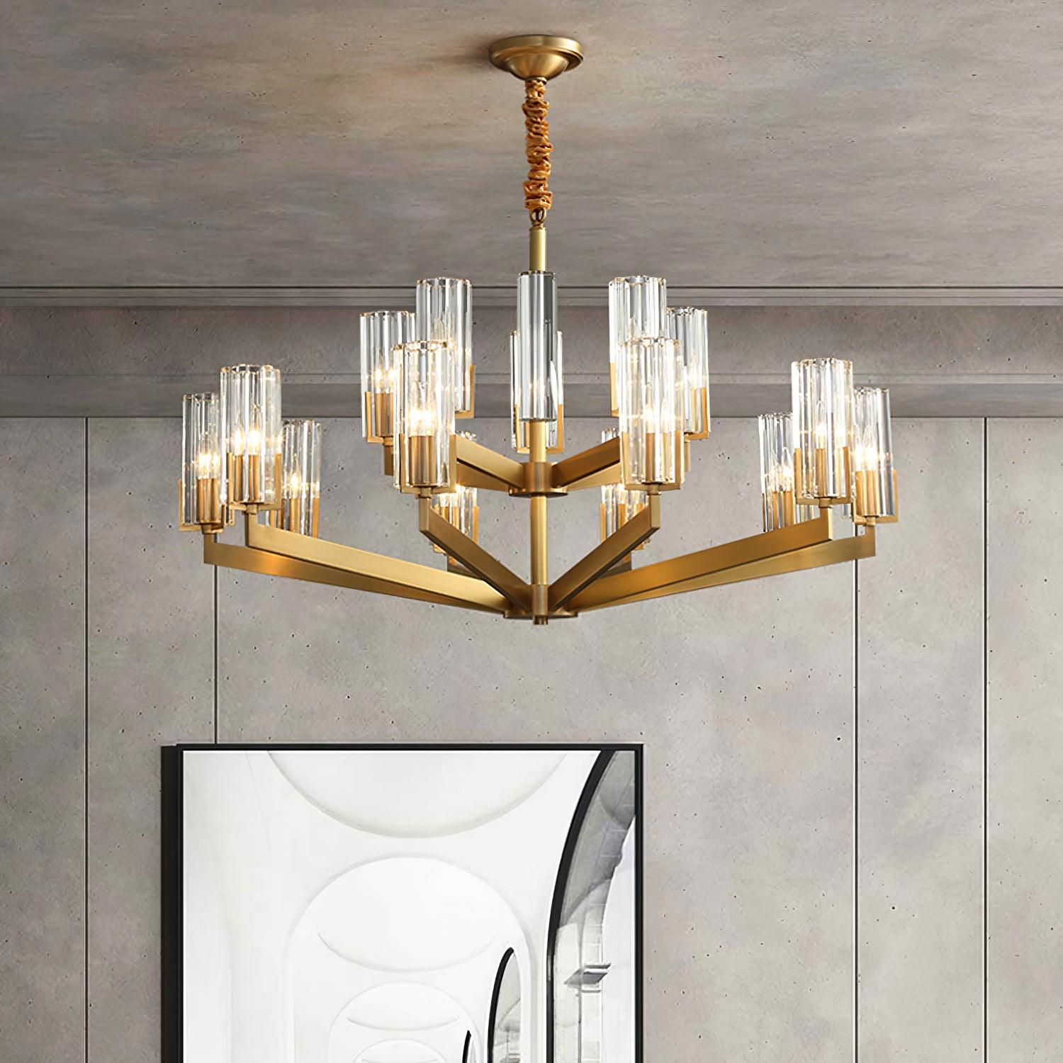 Kayla Brass Chandelier