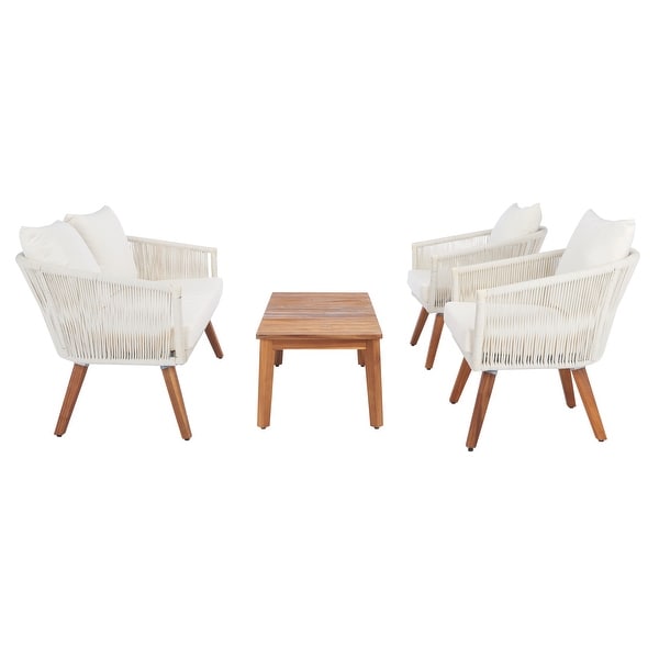 SAFAVIEH Outdoor Velso 4 Pc Living Set