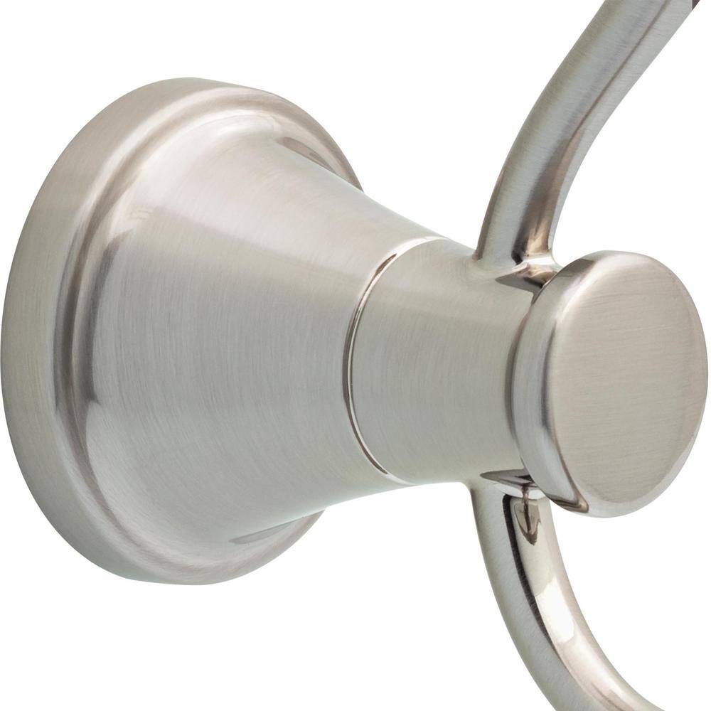 Delta Casara Double J Towel Hook in SpotShield Brushed Nickel CSA35-BN