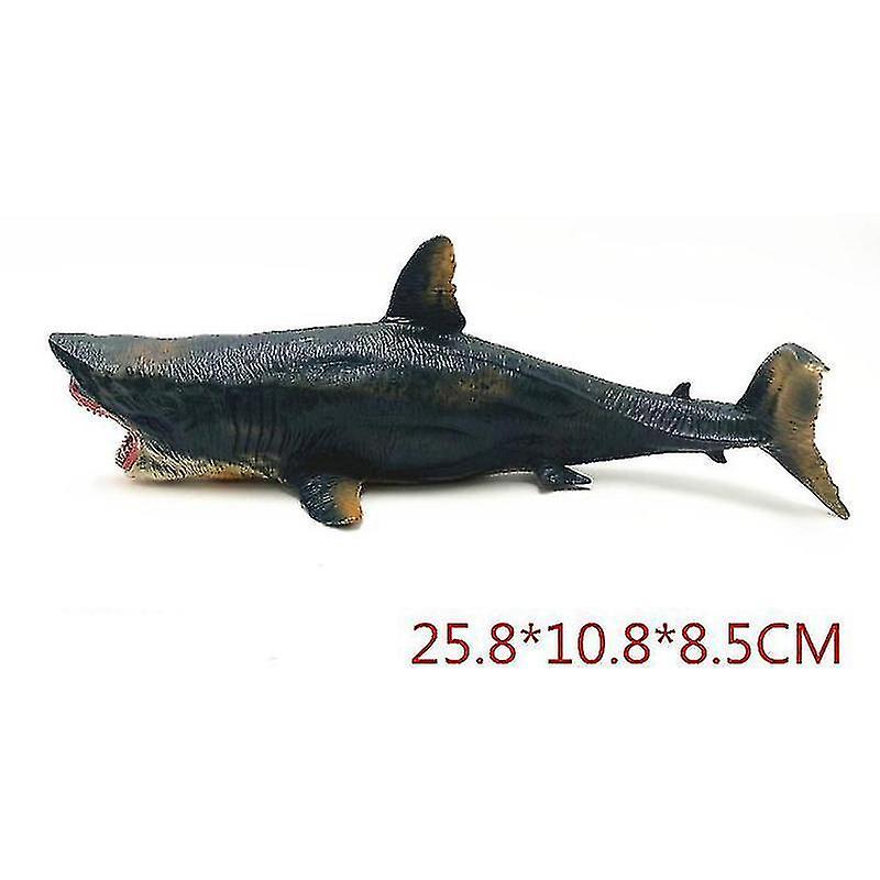 Megalodon Tiger Shark Great White Shark Marine Animal Doll Collection Toy Gift Shark Decoration Mode