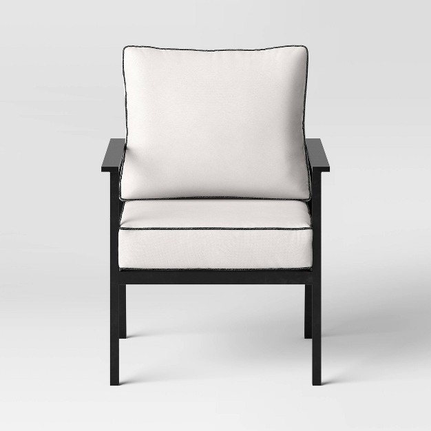 Searsburg 3pc Aluminum Patio Chat Set