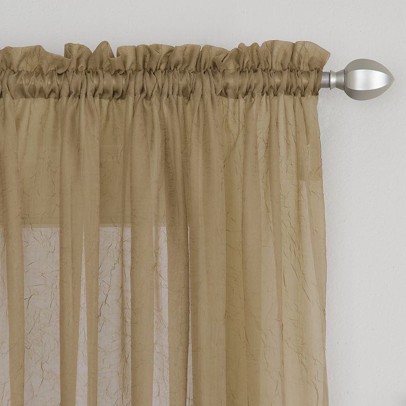 Miller Curtains Preston Rod Pocket 1-Panel Window Curtain