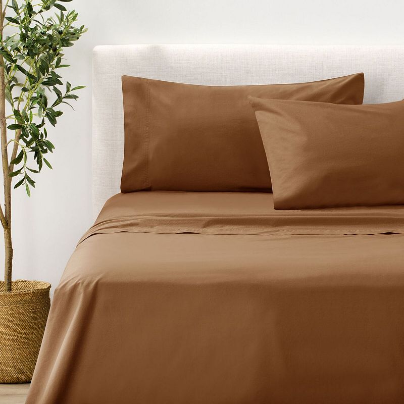 Nate Home by Nate Berkus Cotton Percale Sheet Set