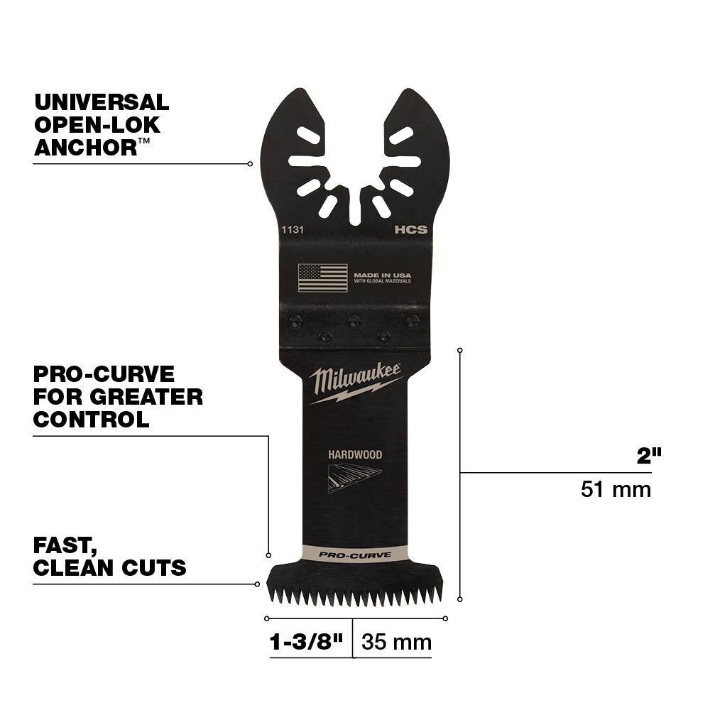 MW Oscillating Multi-Tool Blade Kit (40-Piece) 49-10-9220-49-10-9220