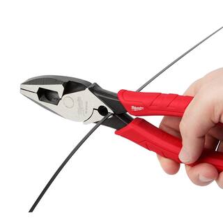 MW 36 oz. 4-in-1 Lineman's Hammer with 9 in. High Leverage Lineman's Pliers with Crimper 48-22-9040-48-22-6100