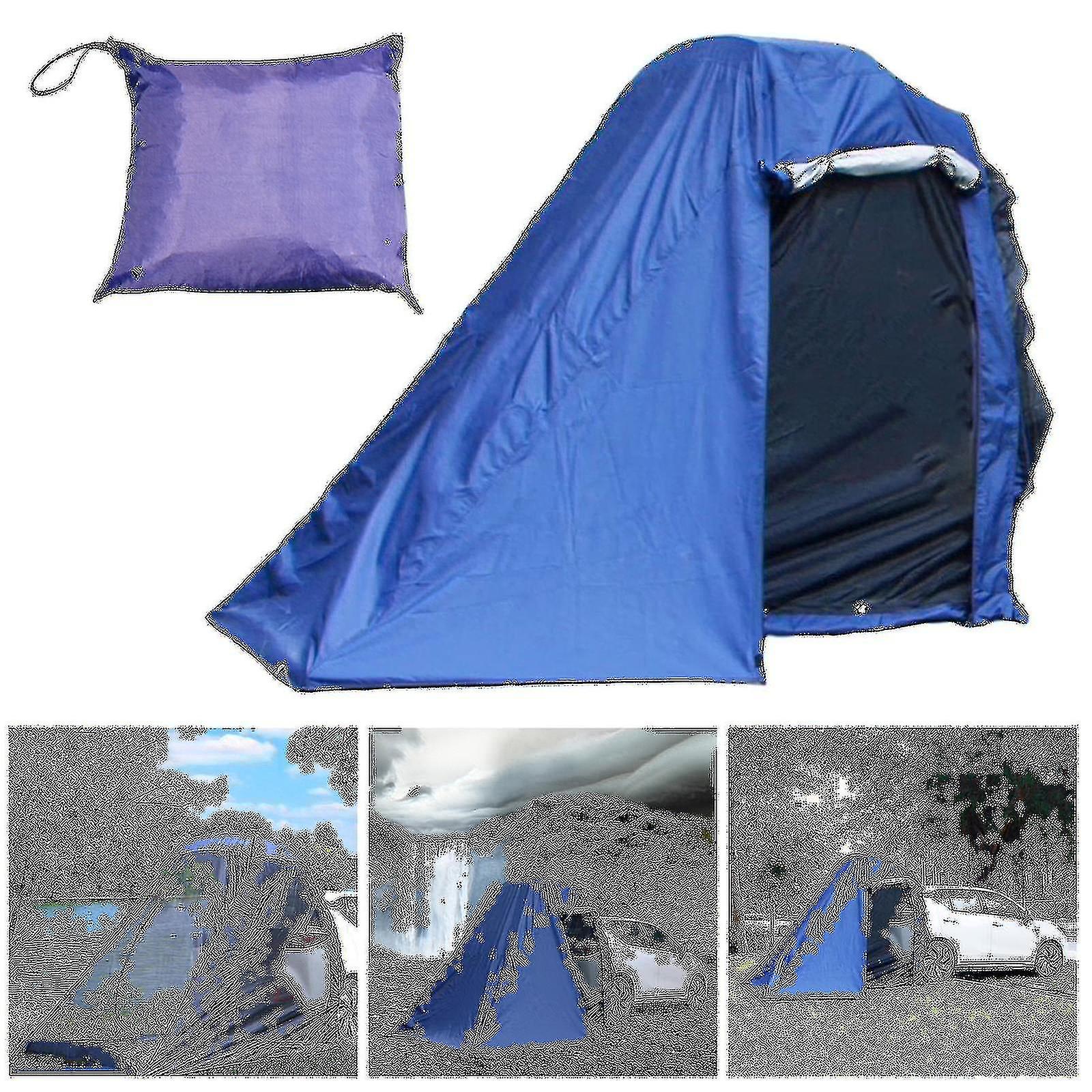 Portable Car Tent Extens Car Trunk Tent Vehicle Canopy Beach For Outdoor Cam -driving Bbq(，)