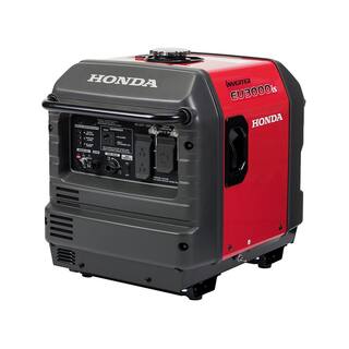 Honda Inverter 3000-Watt Air-Cooled Gasoline Generator 120-Volt Single Phase and Standby 6 Circuit Manual Switch HP2S-EU3000