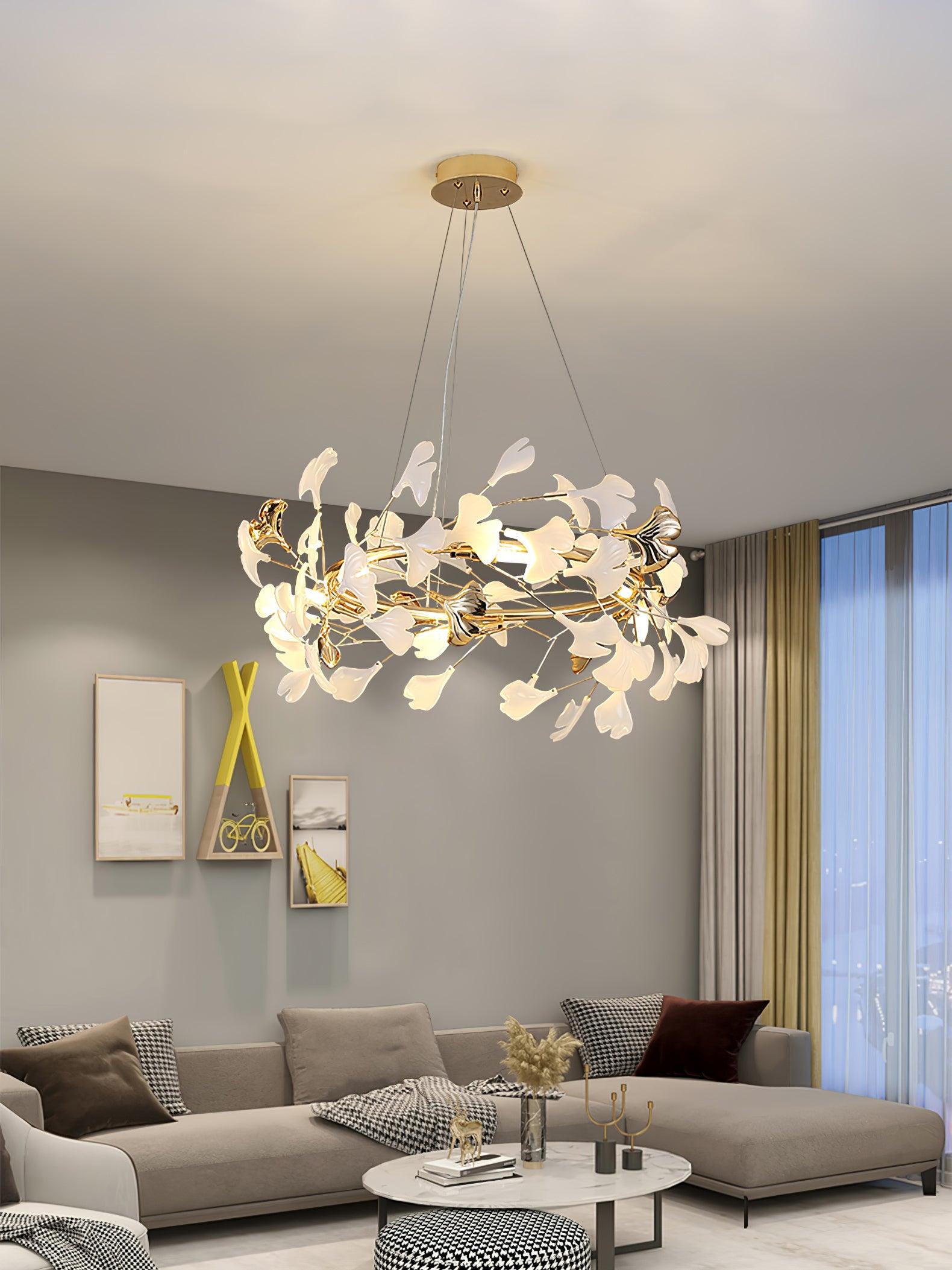 Gingko Chandelier T