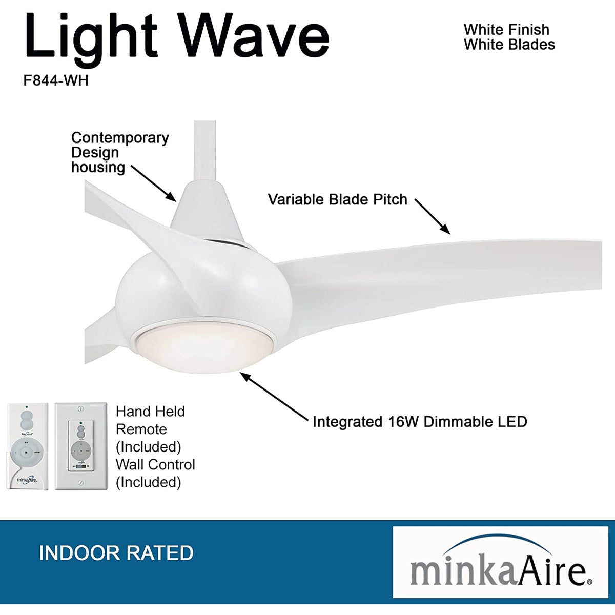 Minka-Aire Light Wave 52