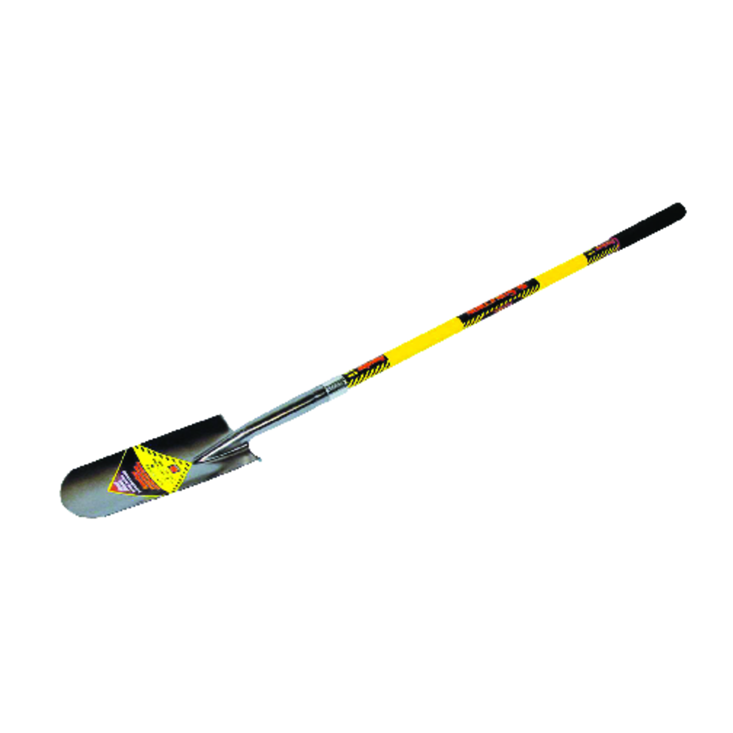 Structron S700 SpringFlex 61.75 in. Steel Drain Spade Fiberglass Handle