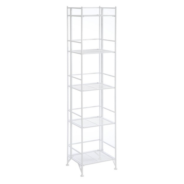 5 Tier Folding Metal Shelf Breighton Home