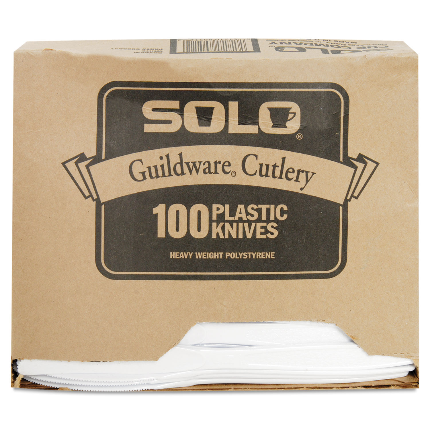 Guildware Extra Heavyweight Plastic Cutlery by SOLOandreg; SCCG6KW0007