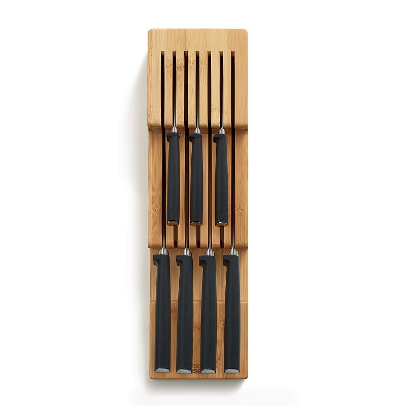 Joseph Joseph DrawerStore Bamboo 2-Tier Knife Organizer