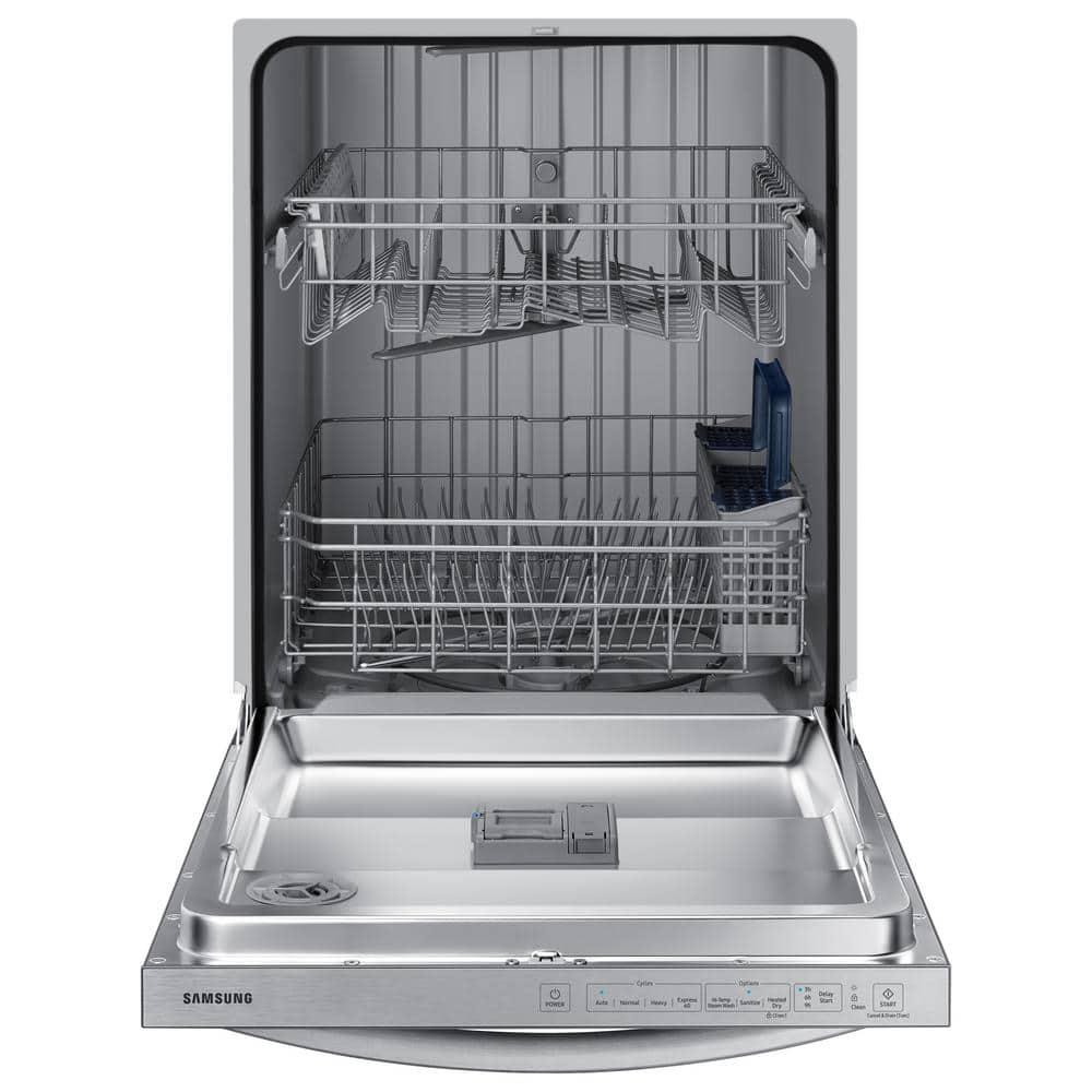  24 in Top Control Tall Tub Dishwasher in Stainless Steel with Stainless Steel Interior Door 55 dBA