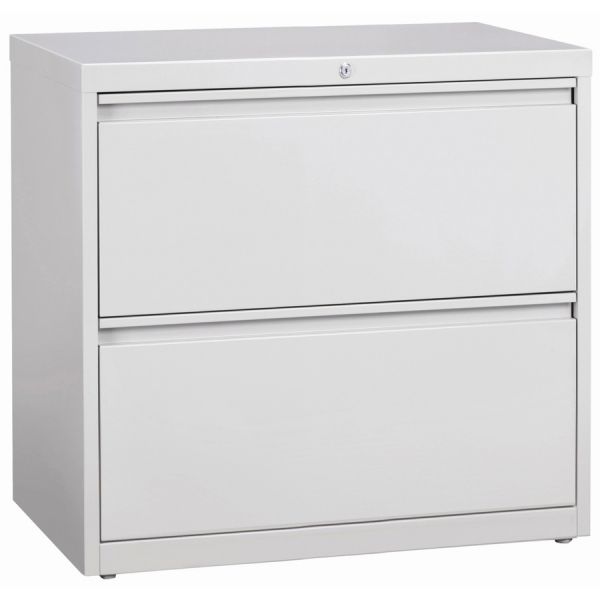 Lorell 2 Drawer Lateral File Cabinet， Letter/Legal/A4， 36