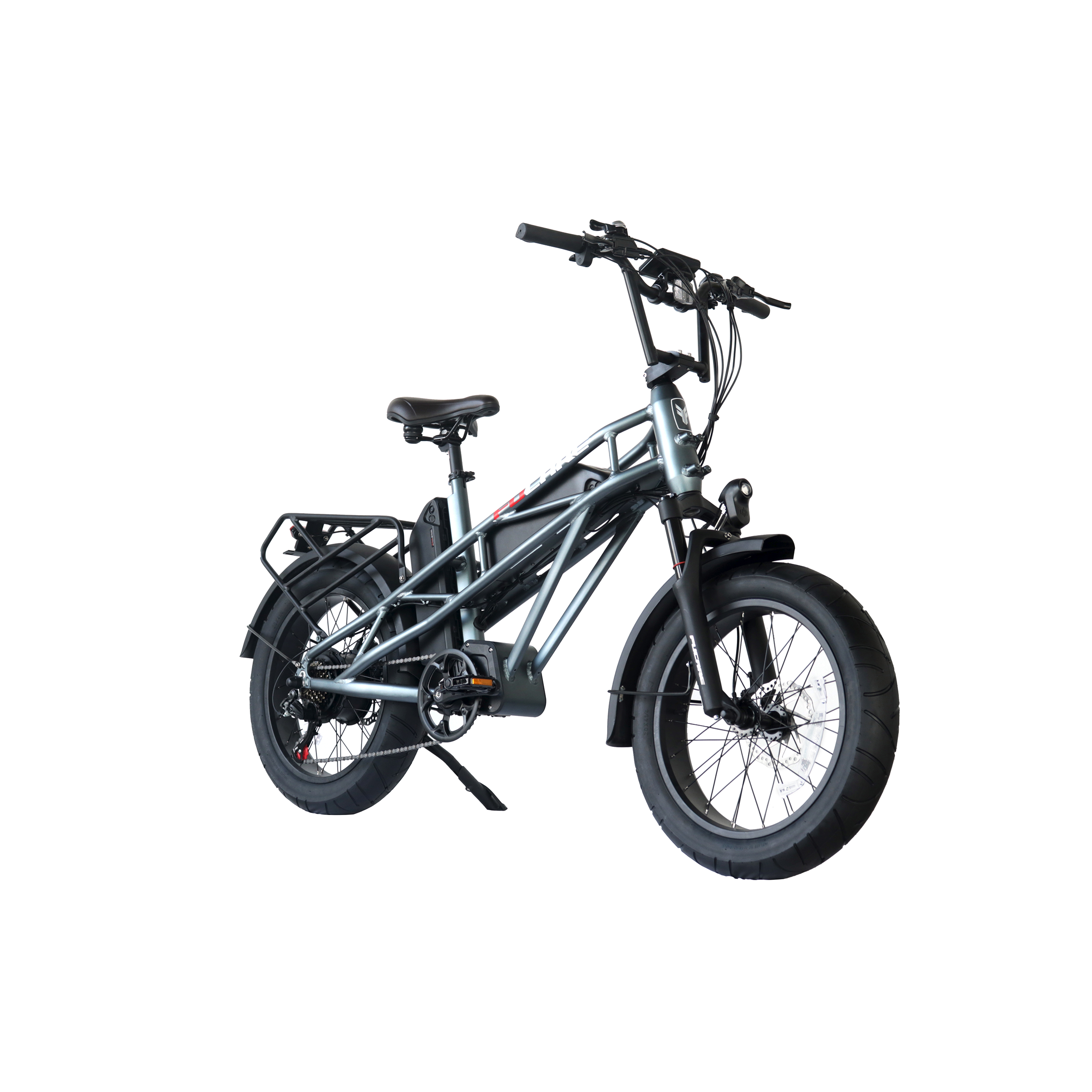 FUCARE Electric Bike 20 Inch Fat Tire Off Road Ebike 750W Powerful Mountain Electric Bicycle For Adults Cycling E Bike