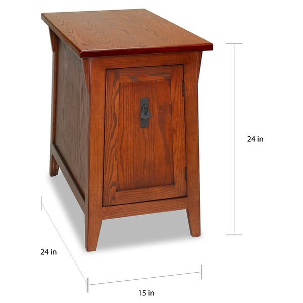 Leick Home Mission Cabinet End Table